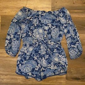 Off the Shoulder Romper